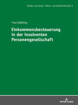 cover image of Einkommensbesteuerung in der insolventen Personengesellschaft